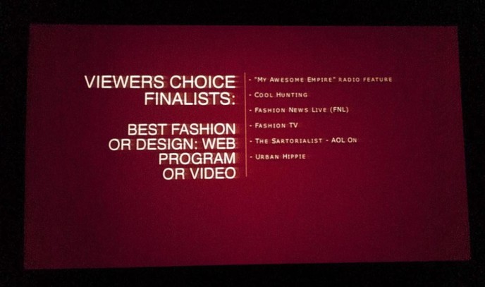 Awards Screen 2