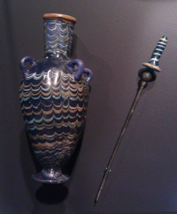 Perfume Bottle with Dipper